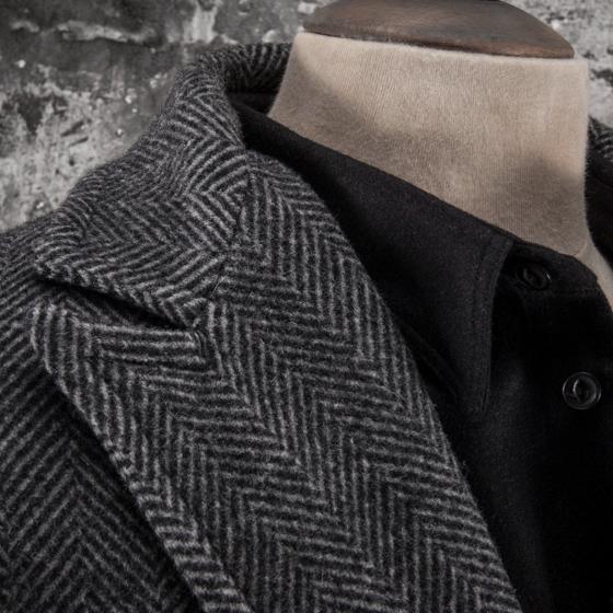 LE PARDESSUS HBT WOOL GREY