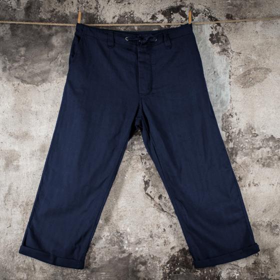 LE PANTALON "LE NERVI" HBT INDIGO