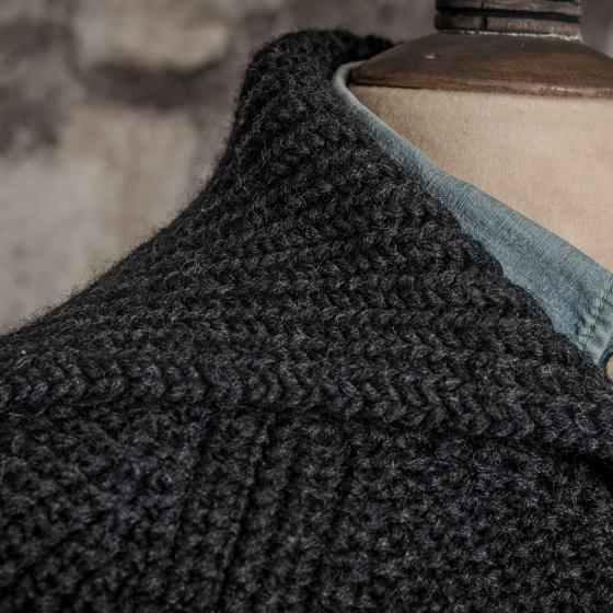 LA VESTE CHARLES - ANTHRACITE