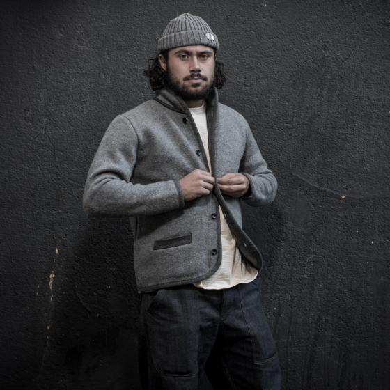 LE VESTON "COL OFFICIER"