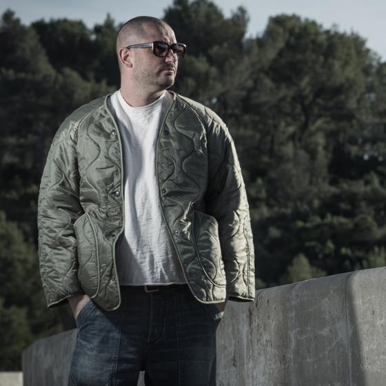 LA VESTE "MODELE M38" MOLESKINE KAKI