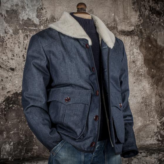 LE BLOUSON "AVIATEUR" DENIM