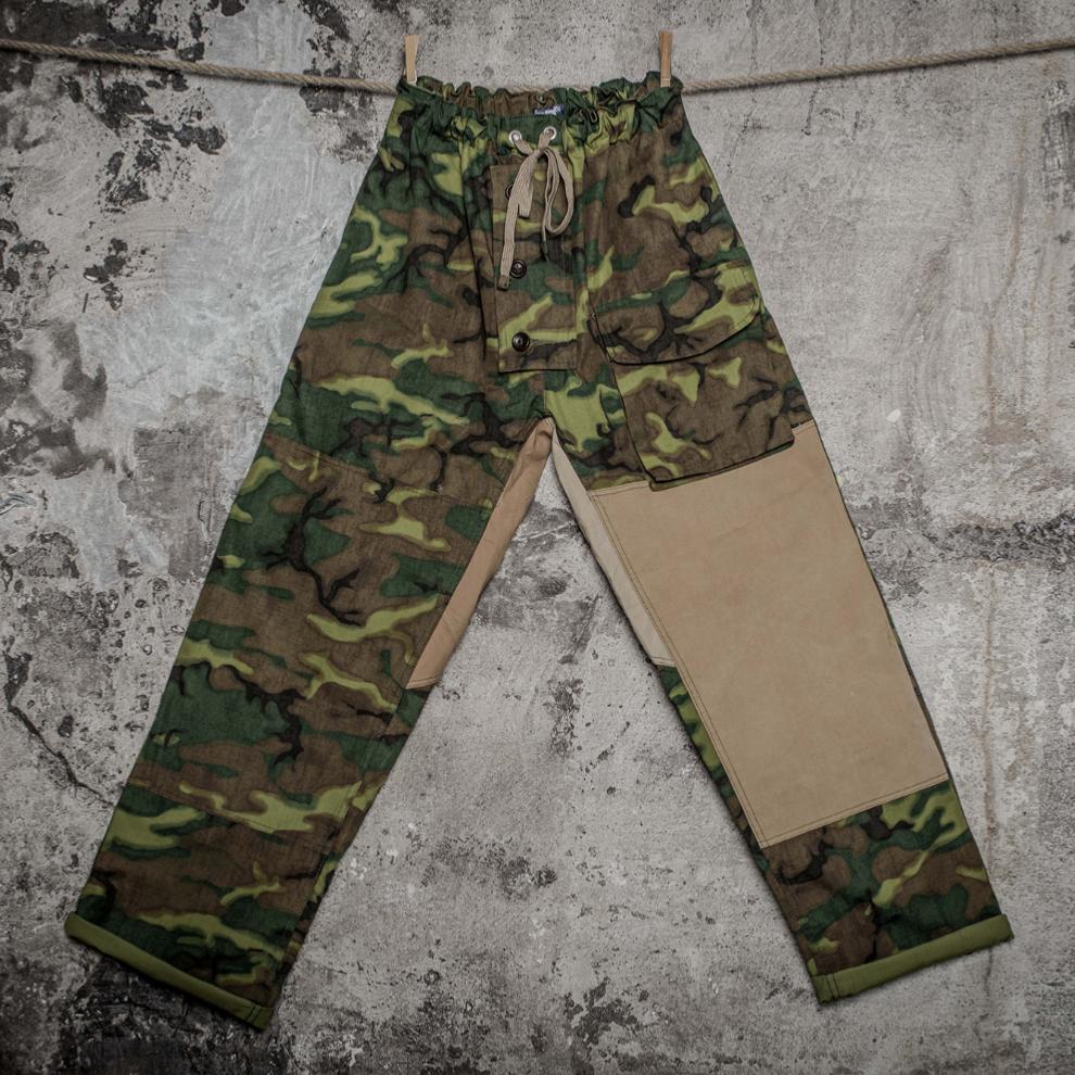 LE PANTALON "SUBMARINER" CAMO