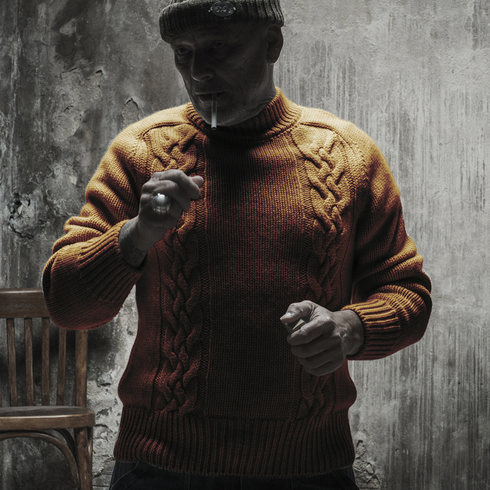 LE PULL "ORLOCK" ORANGE