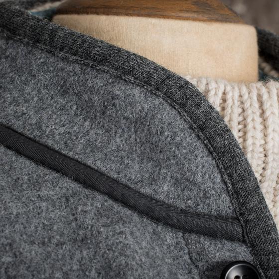 LE GILET "COL OFFICIER"