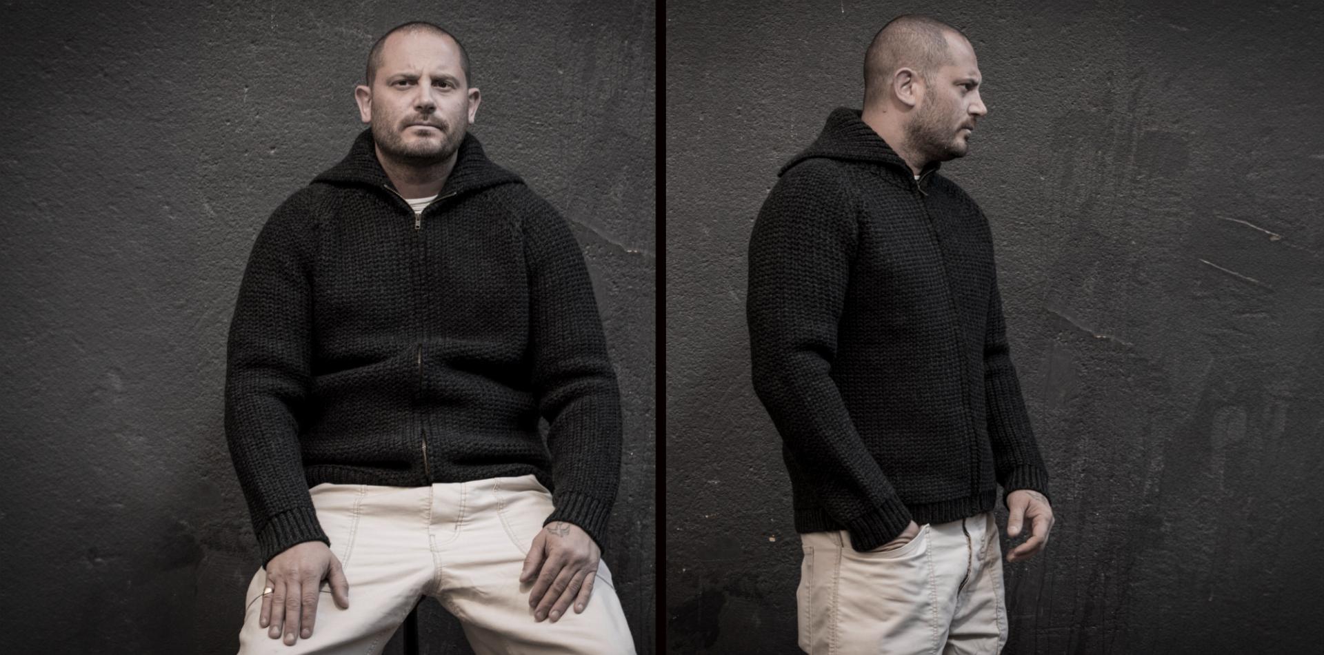 LA VESTE CHARLES - ANTHRACITE