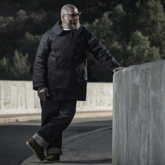 LA VESTE "MODELE M38" SASHIKO