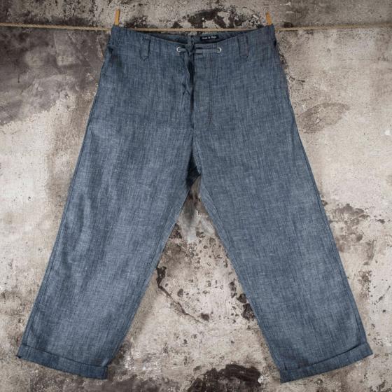 LE PANTALON "LE NERVI" CHAMBRAY