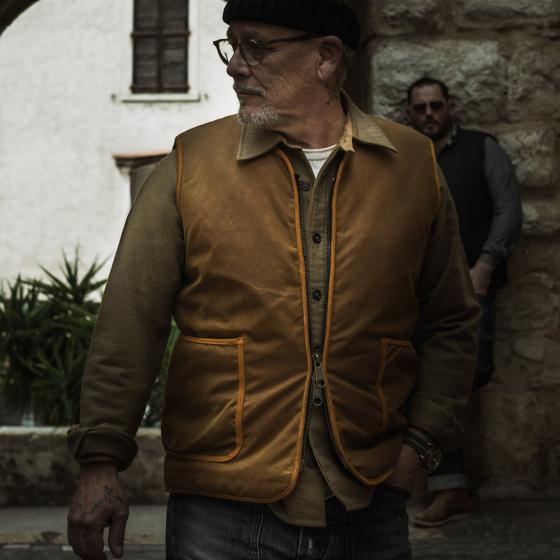 LE GILET "DISCIPLINE" GOLD