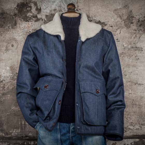 LE BLOUSON "AVIATEUR" DENIM