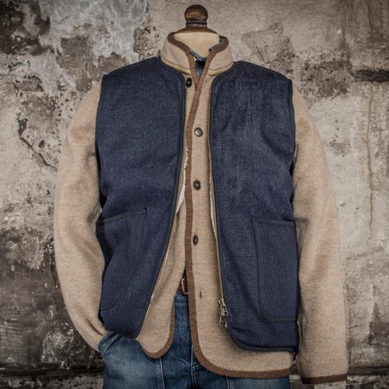 LE GILET "DISCIPLINE" DENIM