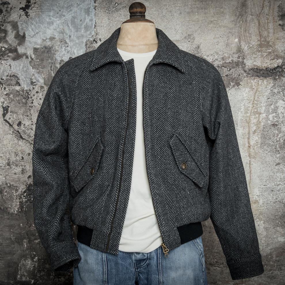 BOMBER 1970’S - HBT WOOL GREY