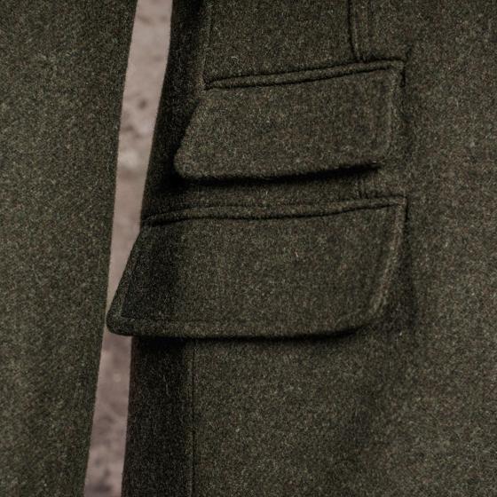 LE PARDESSUS EN LAINE - KAKI