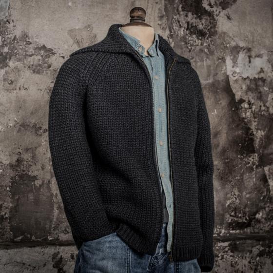 LA VESTE CHARLES - ANTHRACITE