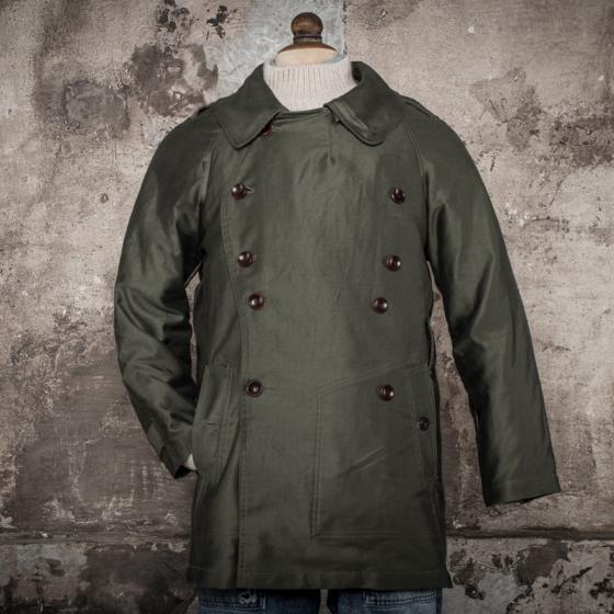 LA VESTE "MODELE M38" MOLESKINE KAKI