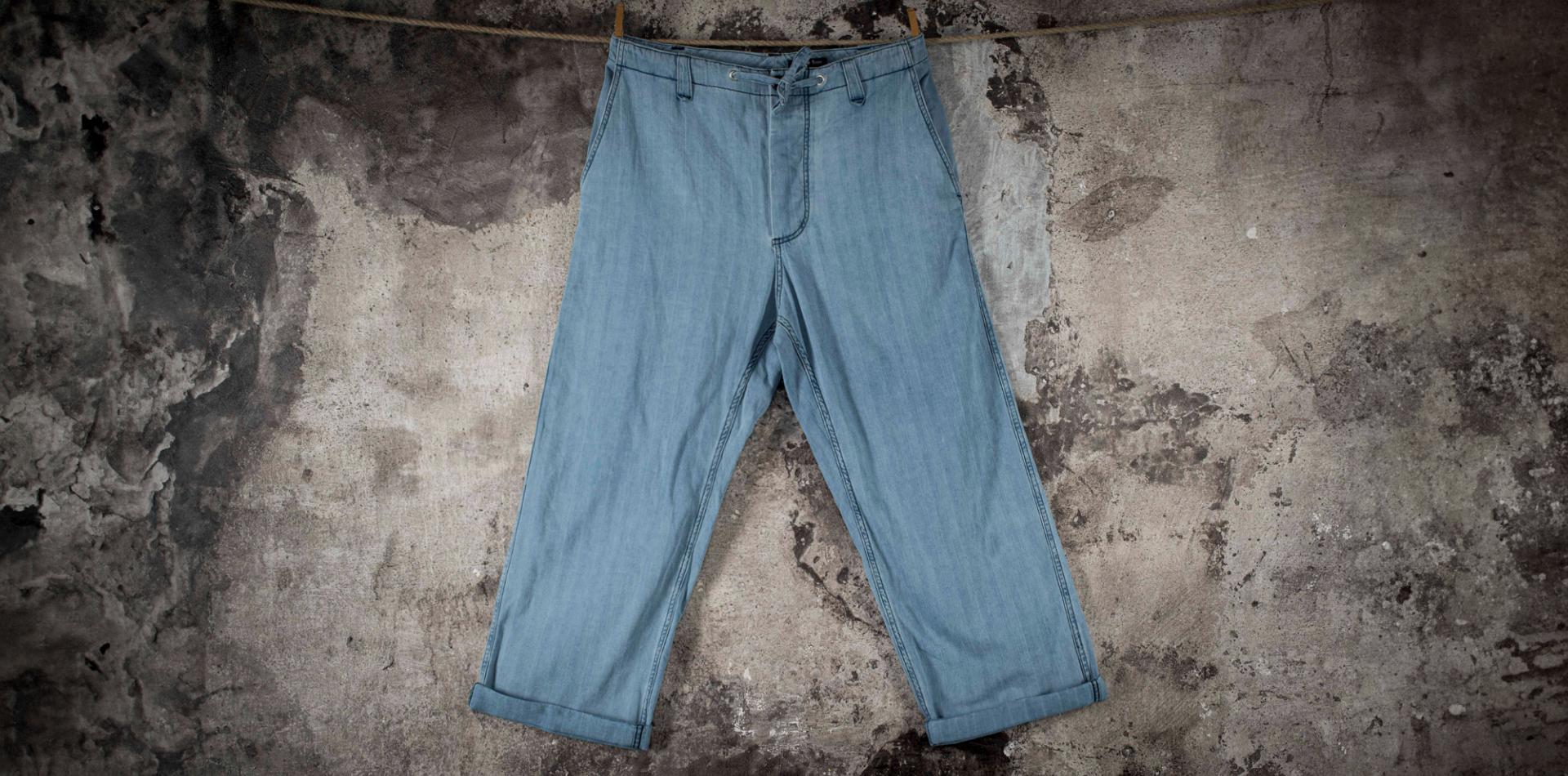 LE PANTALON "LE NERVI" INDIGO STONED