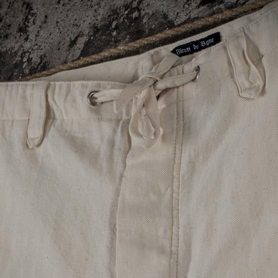 LE PANTALON "LE NERVI" HBT NATUREL