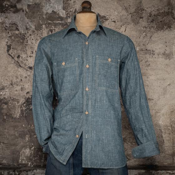 LA CHEMISE "CAMISARD" CHAMBRAY