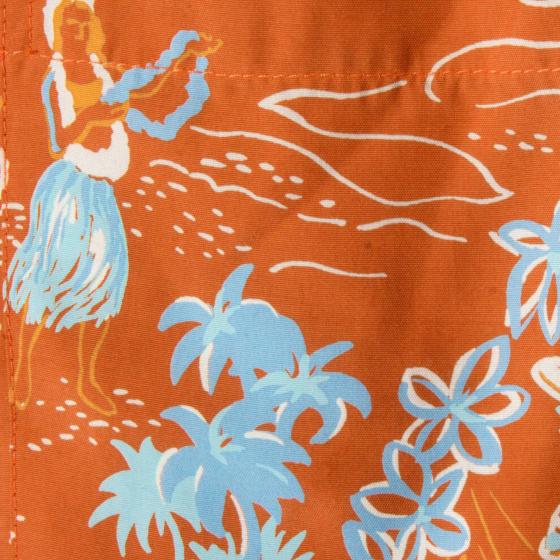 LA CHEMISE HAWAIENNE "HULA GIRL HAWAII"