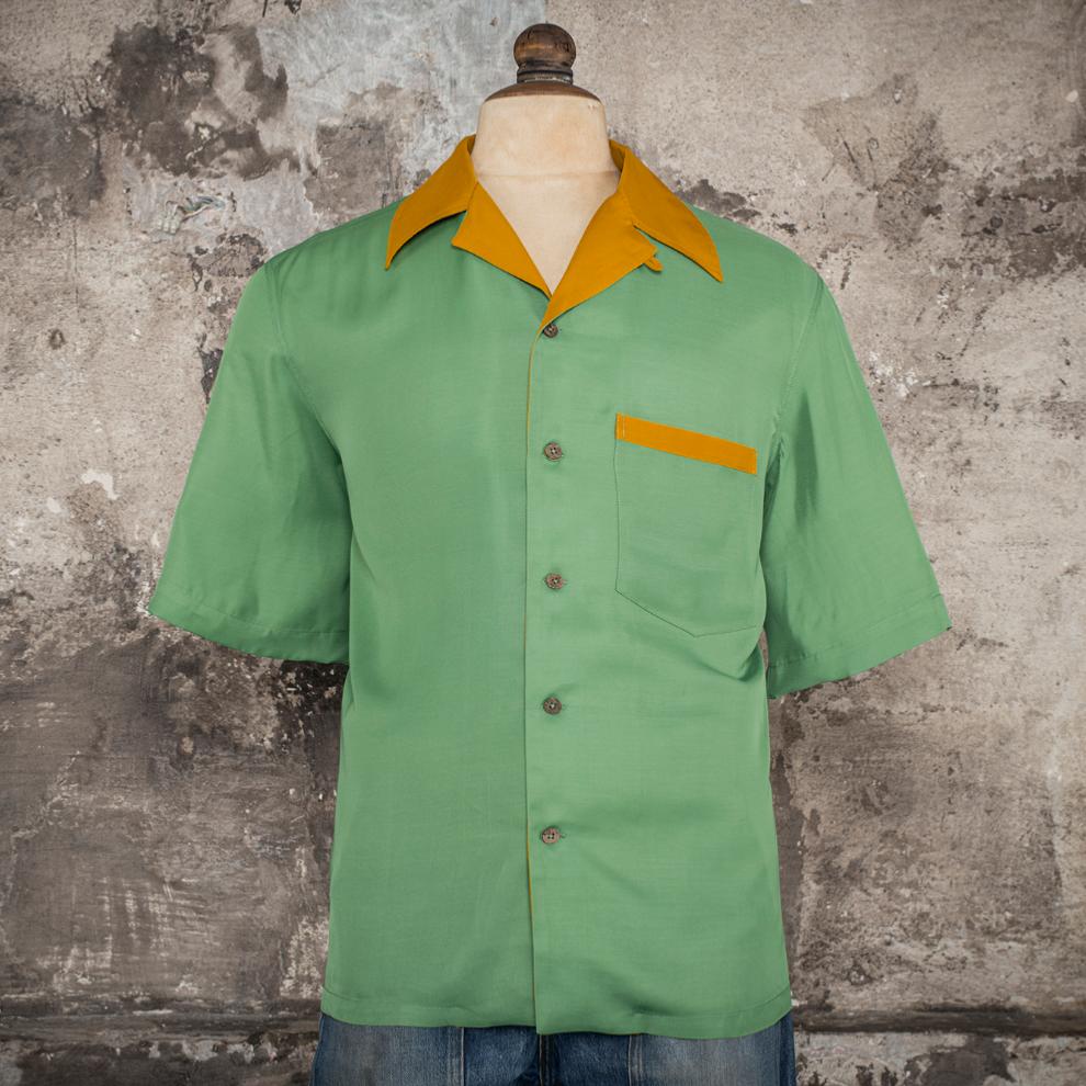 LA CHEMISE BOWLING - BICOLOR