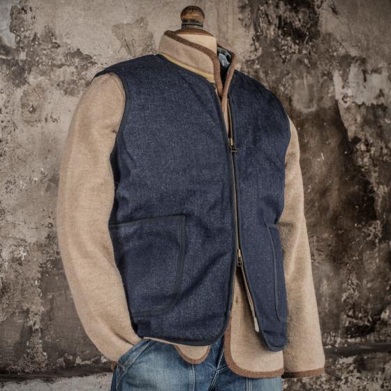 LE GILET "DISCIPLINE" DENIM