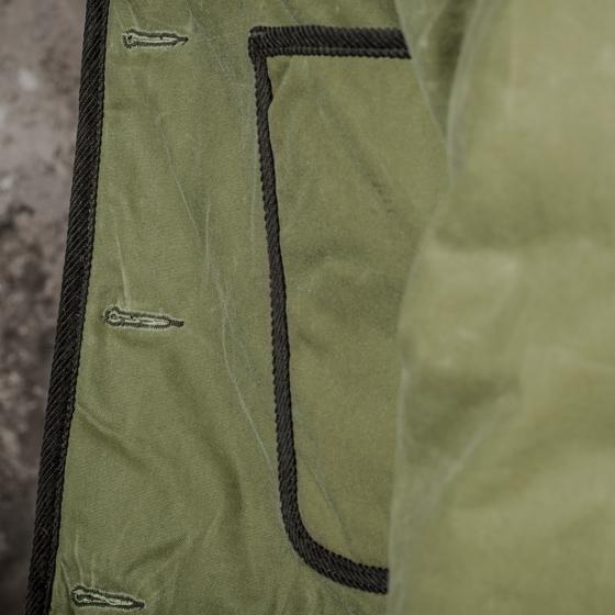 LE BLOUSON "DISCIPLINE" OLIVE