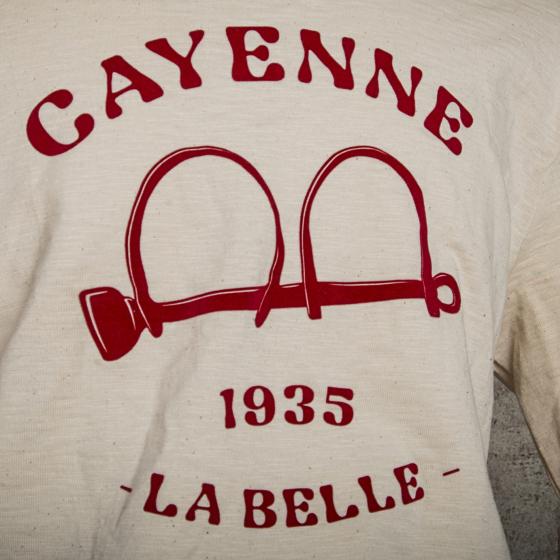 MARINIERE "CAYENNE LA BELLE" MANCHES COURTES