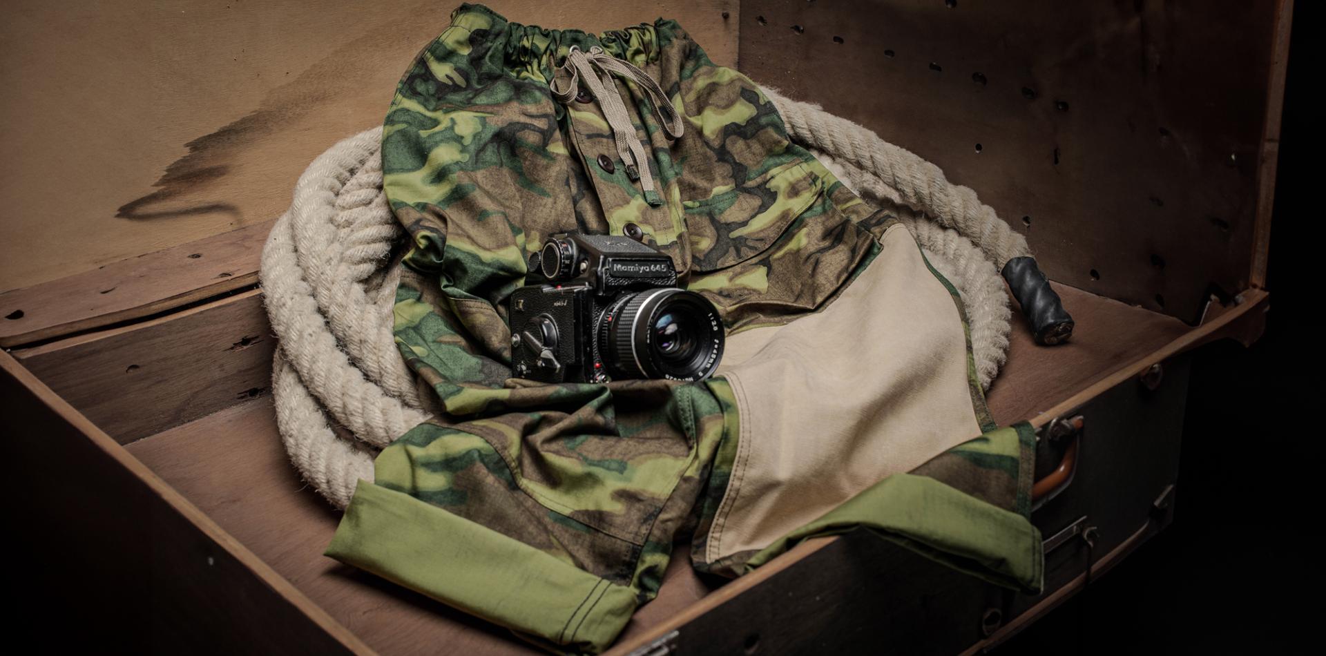 LE PANTALON "SUBMARINER" CAMO