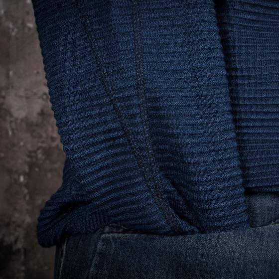 LE THERMAL HENLEY "ALBERT" - INDIGO