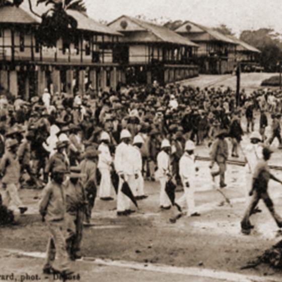 MARINIERE "CAYENNE LA BELLE" MANCHES COURTES