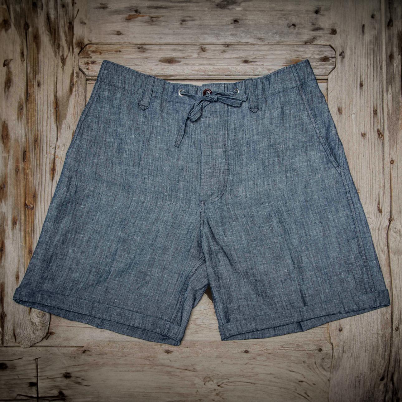 LE SHORT "LE NERVI" CHAMBRAY