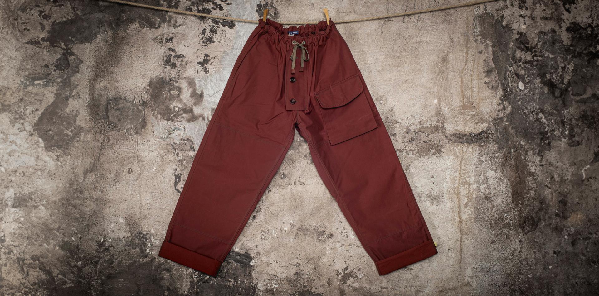 LE PANTALON "SUBMARINER" BORDEAUX