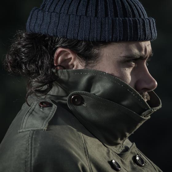 LA VESTE "MODELE M38" MOLESKINE KAKI