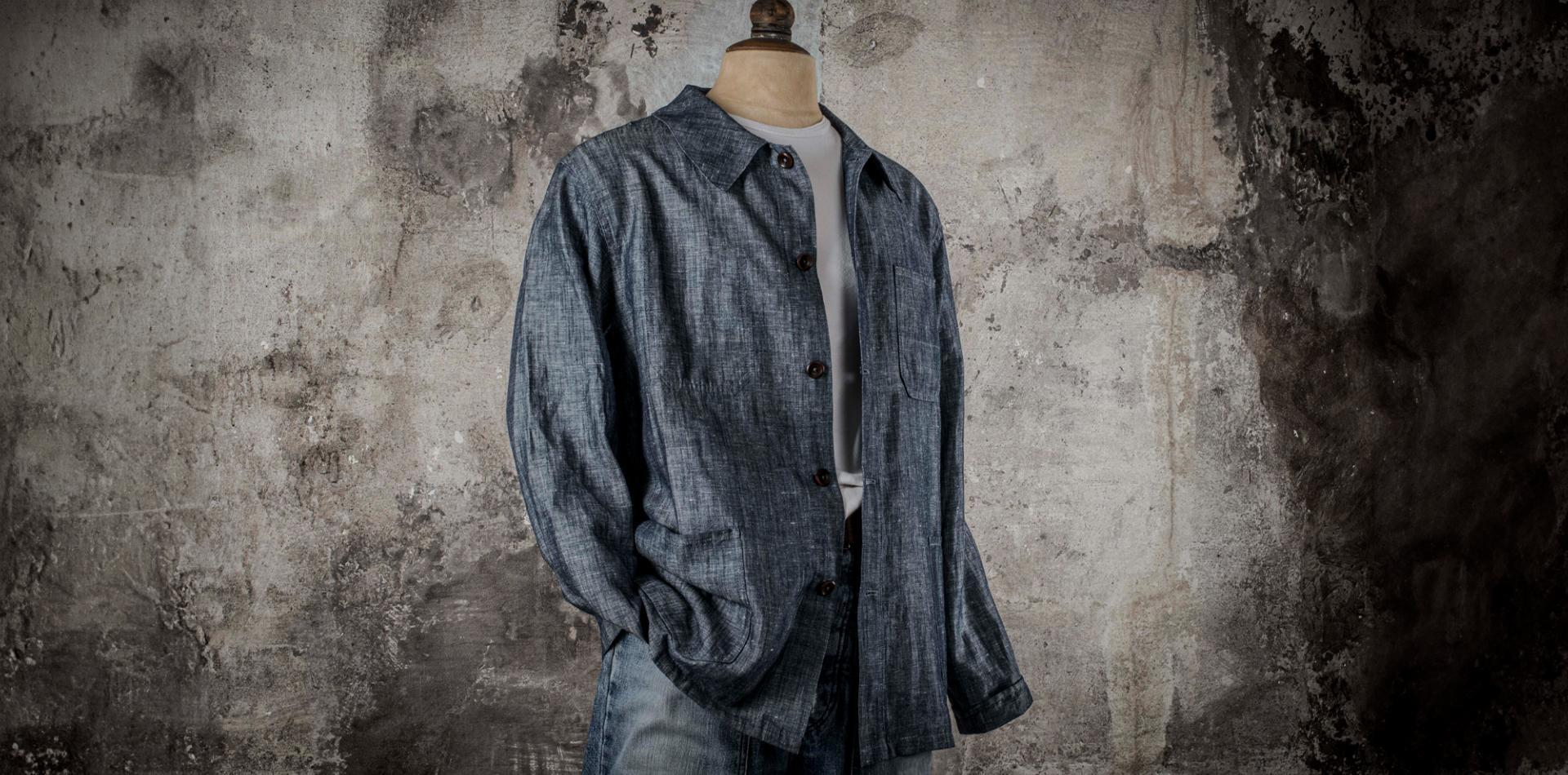 LA VESTE "LE NERVI" - CHAMBRAY