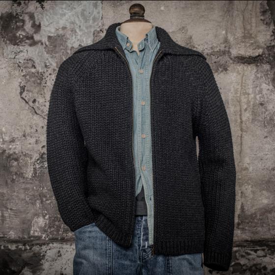 LA VESTE CHARLES - ANTHRACITE