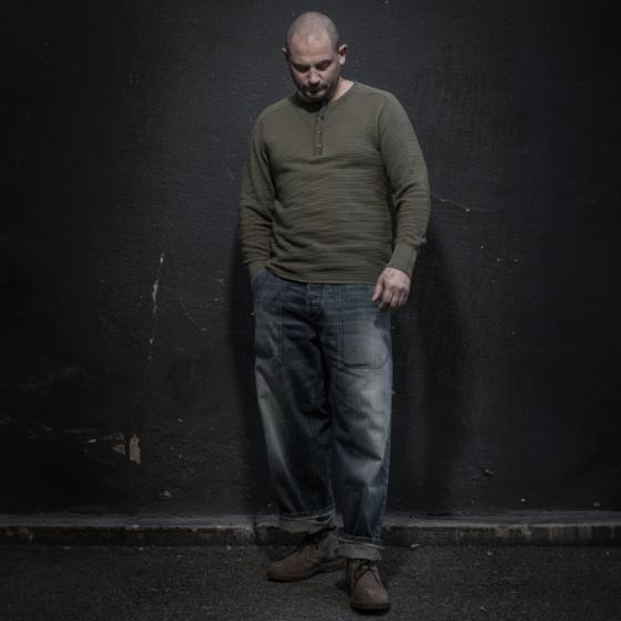 LE THERMAL HENLEY "ALBERT" KAKI