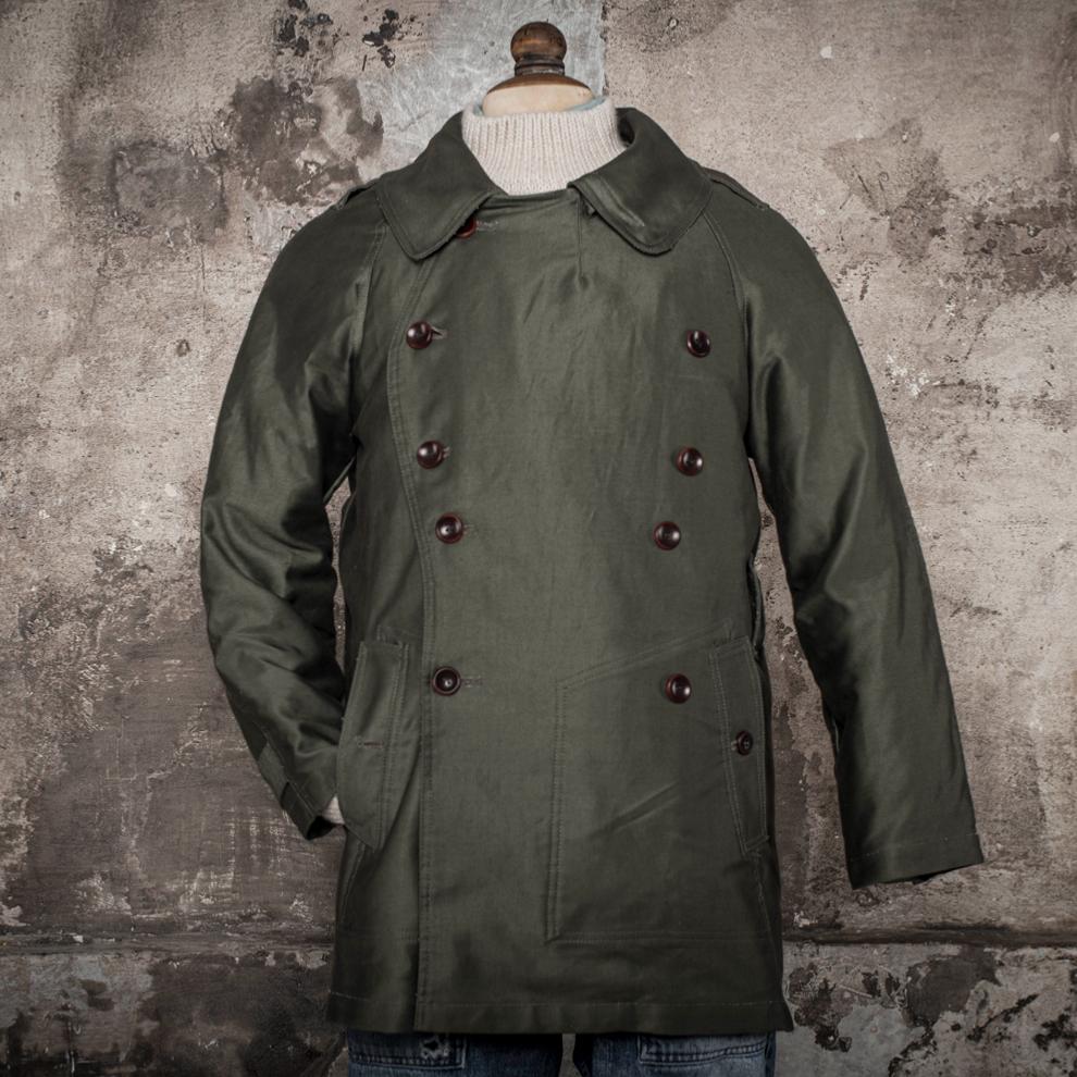 LA VESTE "MODELE M38" MOLESKINE KAKI