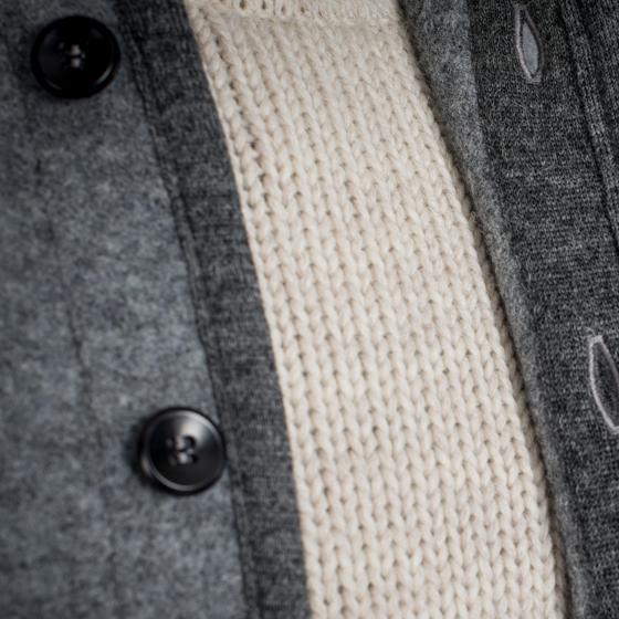 LE GILET "COL OFFICIER"