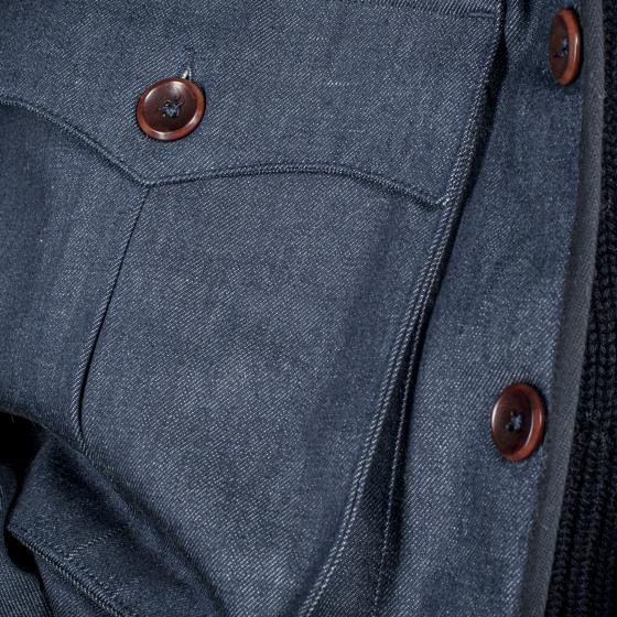 LE BLOUSON "AVIATEUR" DENIM